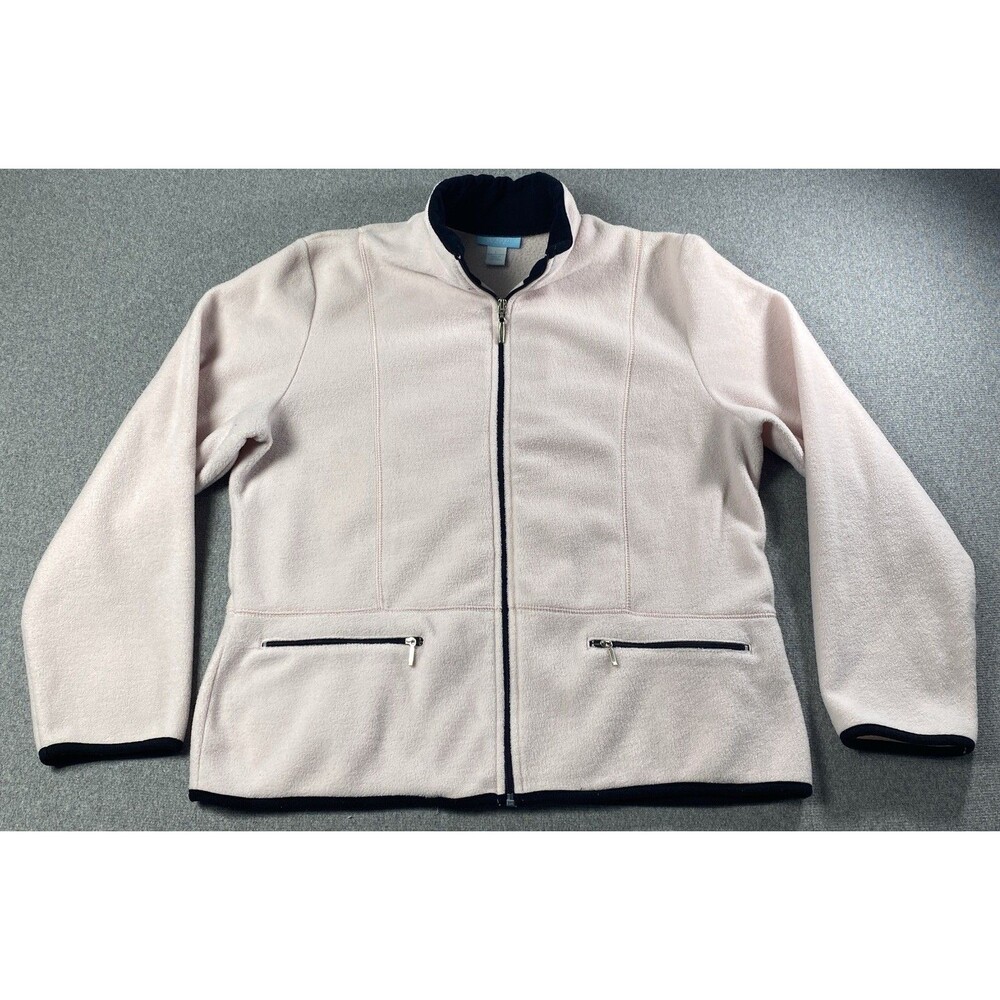 jennifer moore Fleece Jacket With 2 Pockets Size L